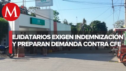 En Quintana Roo, ejidatarios procederán legalmente contra la CFE