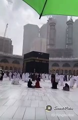 Rain in Khana Kaba