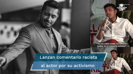 "Prieto arrogante" le dice una a mujer a Tenoch Huerta; el actor se defiende 