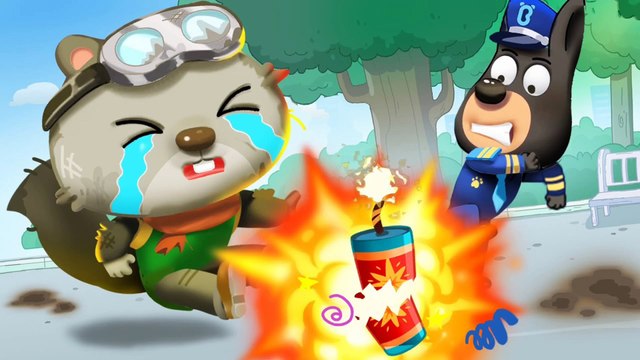 Dangerous Firecrackers | Kids Safety Tips | Sheriff Labrador | Kids Cartoon | BabyBus