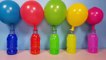 Learn Colors Balloons Bottles Beads and Balls, Learn Colors Pj Masks Surprise Toys.mp4
