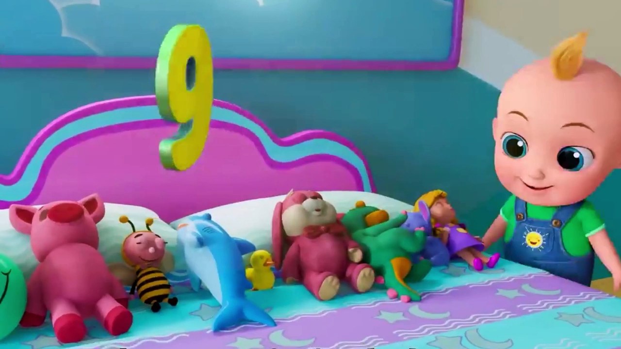 Ten in the Bed Kids song - Nursery rhymes - video Dailymotion