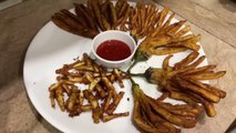 Fried Brinjal - Baingan Fries - Crispy Eggplant - Eggplant Recipes - ManiMix Foods - Mubashir