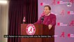 Nick Saban talks about recognizing walk-ons for Senior Day