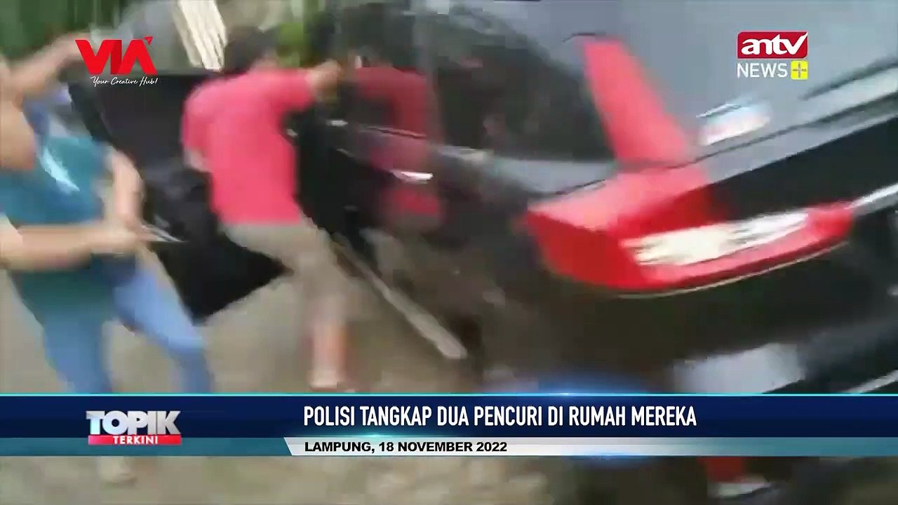 POLISI TANGKAP DUA PELAKU PENCURIAN DENGAN PEMBERATAN