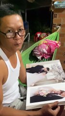 Xem hình cưới của con, ba liên tục đùa, nói là ảnh photoshop