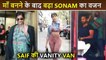 Sonam Gains Weight, Saif's Vanity Van INSIDE Video, Nora In Full Makeup At Gym and More