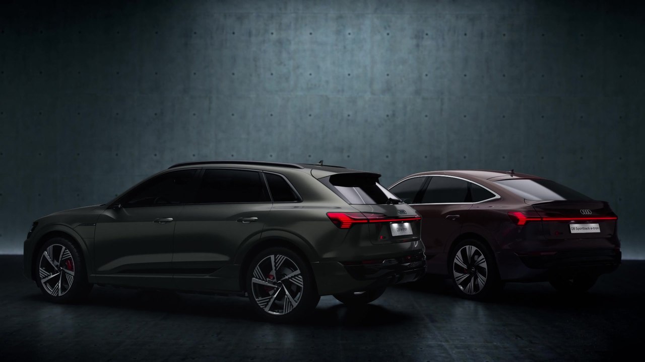 Audi Q8 Sportback e-tron - Exterieur-Design Animation