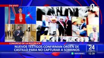 Nuevo testigo asegura que Pedro Castillo dio orden para no capturar a sus sobrinos