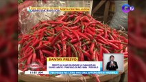 Presyo sa ilang palengke sa Cabanatuan, Siling Labuyo - P480/kilo; Siling Haba - P250/kilo | BT