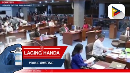 Proposed 2023 national budget, aprubado na sa Senado
