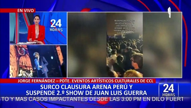 Arena Perú: cancelan segundo concierto de Juan Luis Guerra tras clausura de local