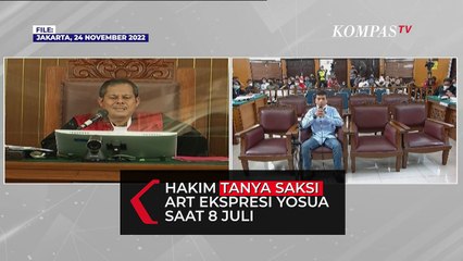 Saksi ART Kodir Ungkap Ekspresi Yosua saat 8 Juli Sebelum Penembakan