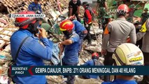 Data Korban Gempa Cianjur, BNPB Catat Ada 271 Orang Meninggal dan 40 Hilang
