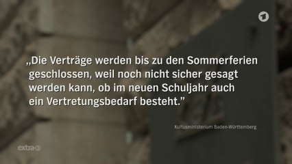 Realer Irrsinn: Saisonal gekündigte Lehrer*innen