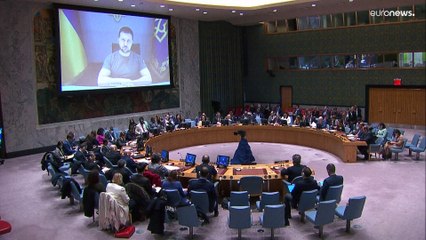 Zelenskyy pede à ONU condenação do "terror energético" da Rússia