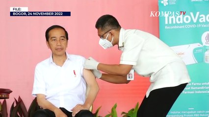 Momen Presiden Jokowi Divaksin Booster Kedua