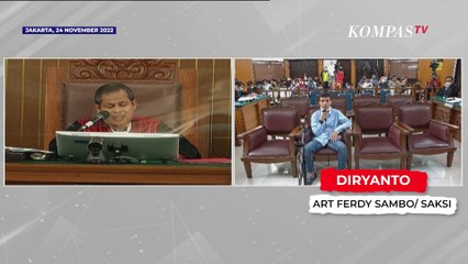 Ferdy Sambo Menangis Saat Minta ART Kodir Panggil Ridwan Soplanit
