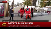 Düzce'de 5,9'luk deprem sonrası artçı depremler sürüyor