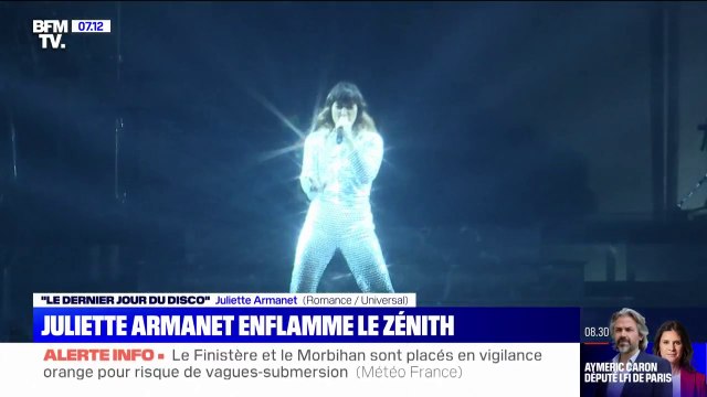 Paris: Juliette Armanet enflamme son premier Zénith