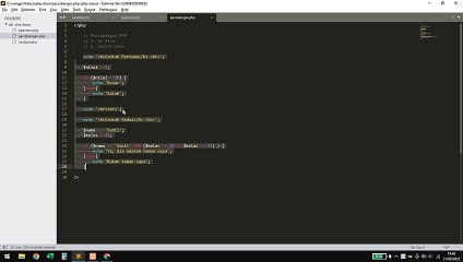 4 - Percabangan Switch Case di PHP
