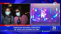 Juan Luis Guerra: fanáticos indignados por cancelación de segundo concierto