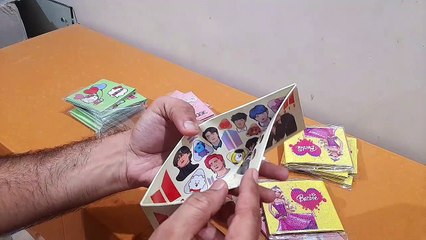 Unboxing and Review of BTS paper kids purse