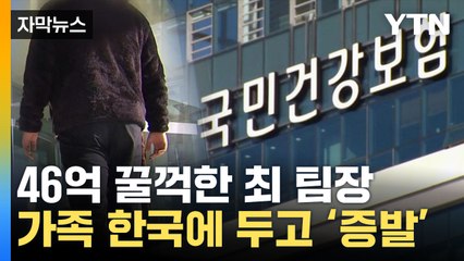 [자막뉴스] 46억 들고 튄 건강보험공단 팀장...인터폴도 못 찾은 행방 / YTN