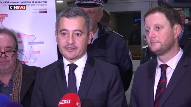 Gérald Darmanin : «Nous avons décidé de multiplier par plus de deux le nombre de policiers et de gendarmes dans les transports»