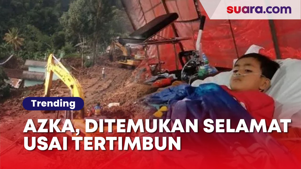 Cerita Dramatis Bocah Azka, Ditemukan Selamat Usai Tiga Hari Tertimbun Reruntuhan Gempa Cianjur