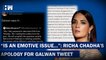 Actor Richa Chadha Apologises Amid Backlash Over "Galwan Says Hi" Tweet