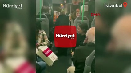 Yolcularla tartıştı...  İETT şoförü aracı hareket ettirmedi