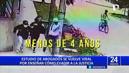 ¡Increíble! Estudio de abogados enseña cómo evadir a la justicia y se vuelve viral