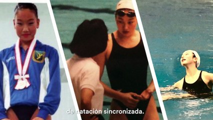 Mayu Fujiki de Natación Artística corrige su visión con Lentes ICL