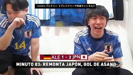 ¡Japón enloquece! La viral reacción a la remontada ante Alemania en el Mundial de Qatar 2022