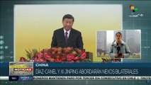 Díaz-Canel y Xi Jinping abordarán nexos bilaterales
