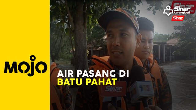 Air pasang besar di Batu Pahat