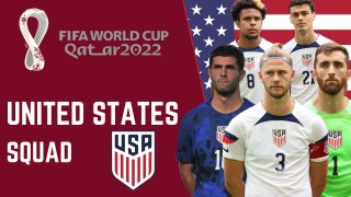 UNITED STATES Official Squad FIFA World Cup Qatar 2022 | FIFA World Cup 2022