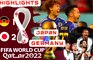 Japan vs Germany fifa world cup qatar Highlights