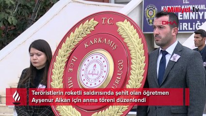 PKK'nın şehit ettiği Ayşenur öğretmen unutulmadı