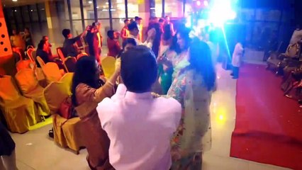 মেয়ের বিয়েতে বাবা-মার নাচ  অভি ও শ্রাবন্তীর বিয়ের অনুষ্ঠান  শ্বশুর শাশুড়িদের নাচ
