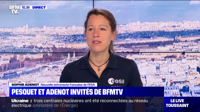 Sophie Adenot (nouvelle astronaute de l'ESA): Le gros déclic, c'était le décollage de Claudie Haigneré