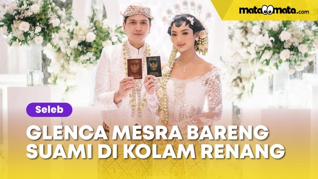 Pengantin Baru, Glenca Chysara Mesra Bareng Suami di Kolam Renang, Bajunya Dikomentari