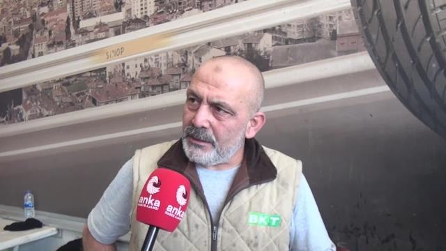 Sinop'ta Lastikçilerin Kış Lastiği Mesaisi Başladı