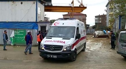 SANCAKTEPE'DE METRO İNŞAATINDA İŞÇİ YARALANDI