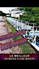 4 - La nouvelle gare de CHÂTEAU-CHINON capitale du MORVAN BOURGOGNE