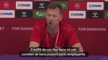 Qatar 2022 - Le Danemark confiant avant samedi : 