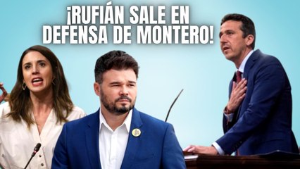 Un diputado del PP llama "inútil" a Irene Montero y Rufián sale al rescate de la Ministra