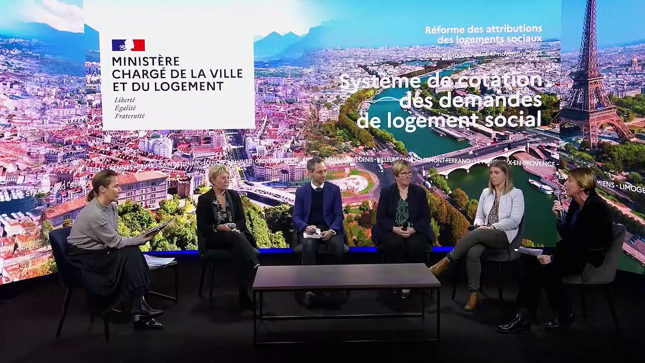 Séminaire sur la réforme des attributions de logement social, le  17 novembre 2022  à Paris - Partie 1 sur 2