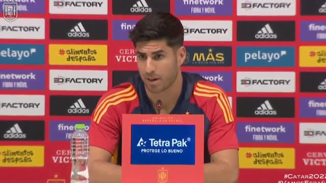Marco Asensio: "El mundial está muy reñido, el fútbol cada vez está cada vez más igualado"